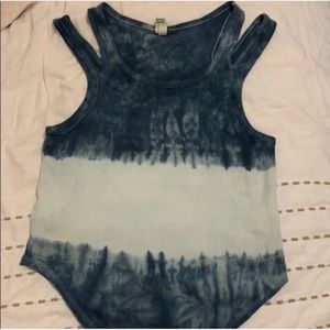 Free People Tie Dye Tank Top